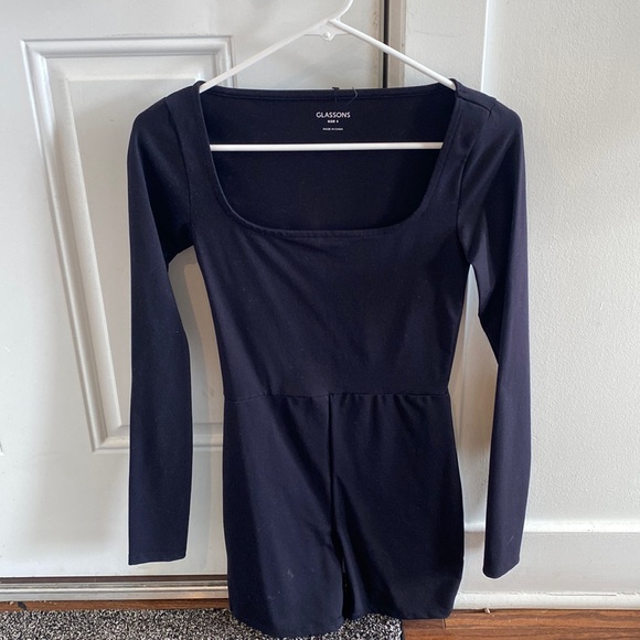 Glassons Long Sleeve Active Romper Unitard - Picture 2 of 8